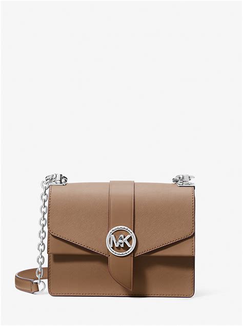 michael kors umhängetasche ava extra-small aus saffianleder
